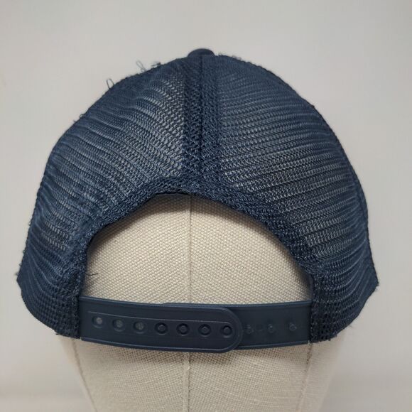 Dunder Mifflin Inc. Paper Company Trucker Hat Blue One Size Embroidered Mesh - Picture 5 of 8